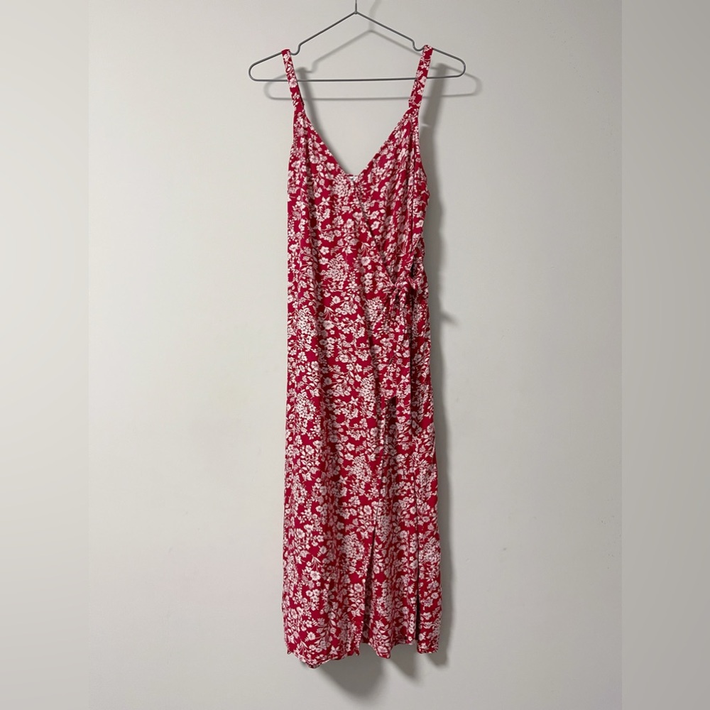 Hollister Floral Wrap Dress